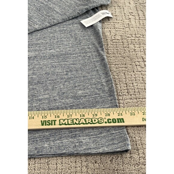 Hawker Rye Mens Long Sleeve T Shirt Size M Crew Neck Light Blue Cotton NWT - Picture 6 of 11